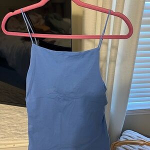 Women's Blue Free People Spaghetti Strap Top